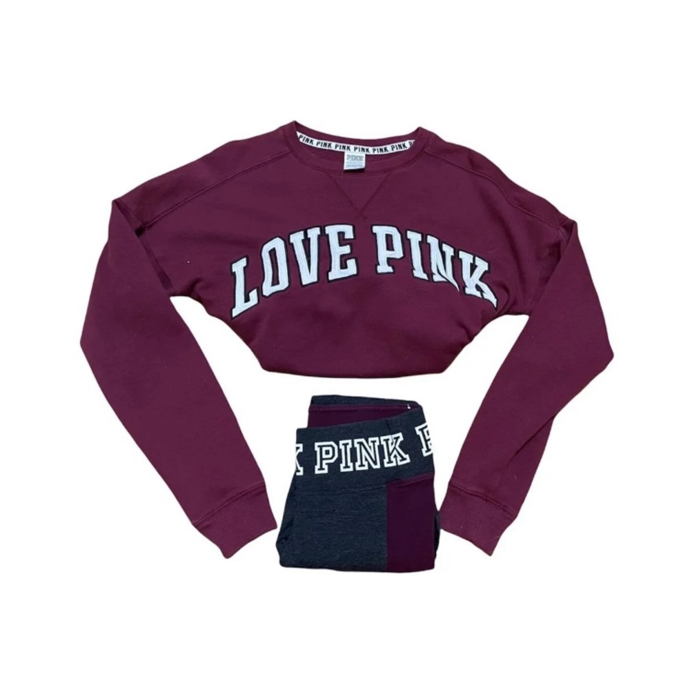Pink matching 2 piece outfit